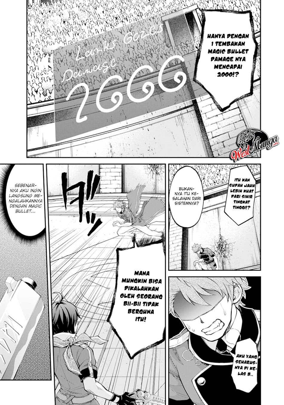 Saisoku Musou No B-kyuu Mahou Tsukai: Ippatsu Utareru Mae Ni Senpatsu Uchikaesu! chapter 8